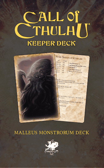 Call Of Cthulhu MALLEUS MONSTRORUM KEEPER DECK image 0